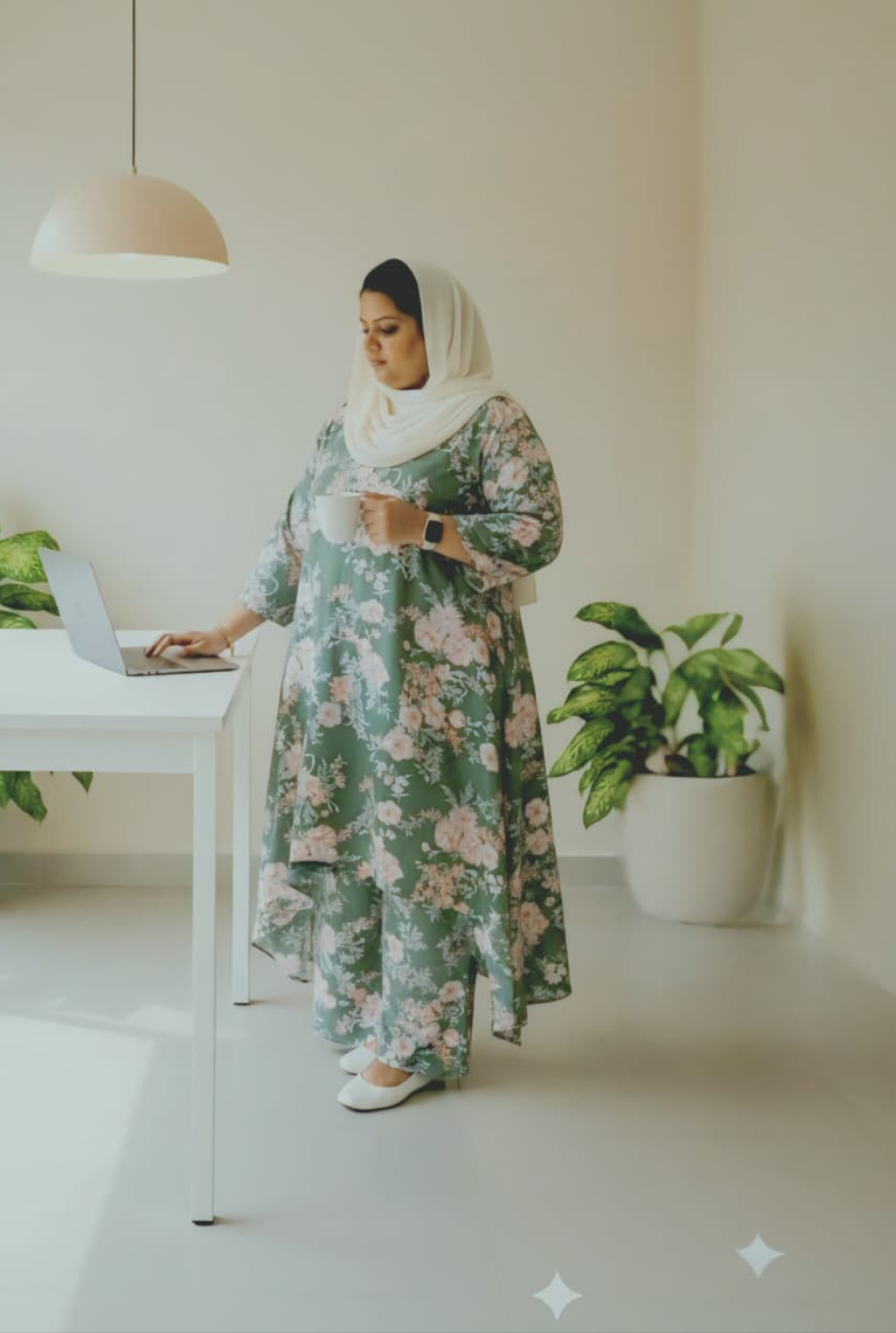 olive green cord set