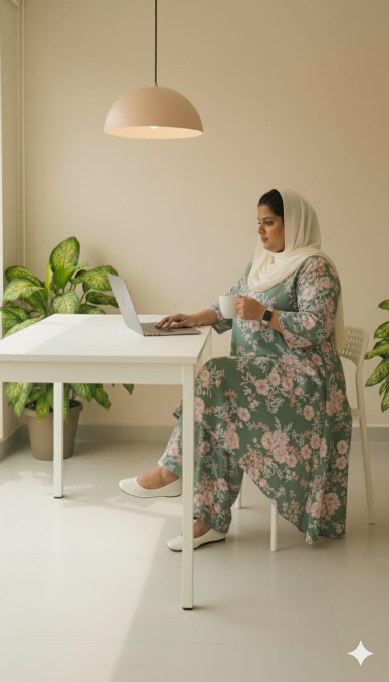 olive green cord set