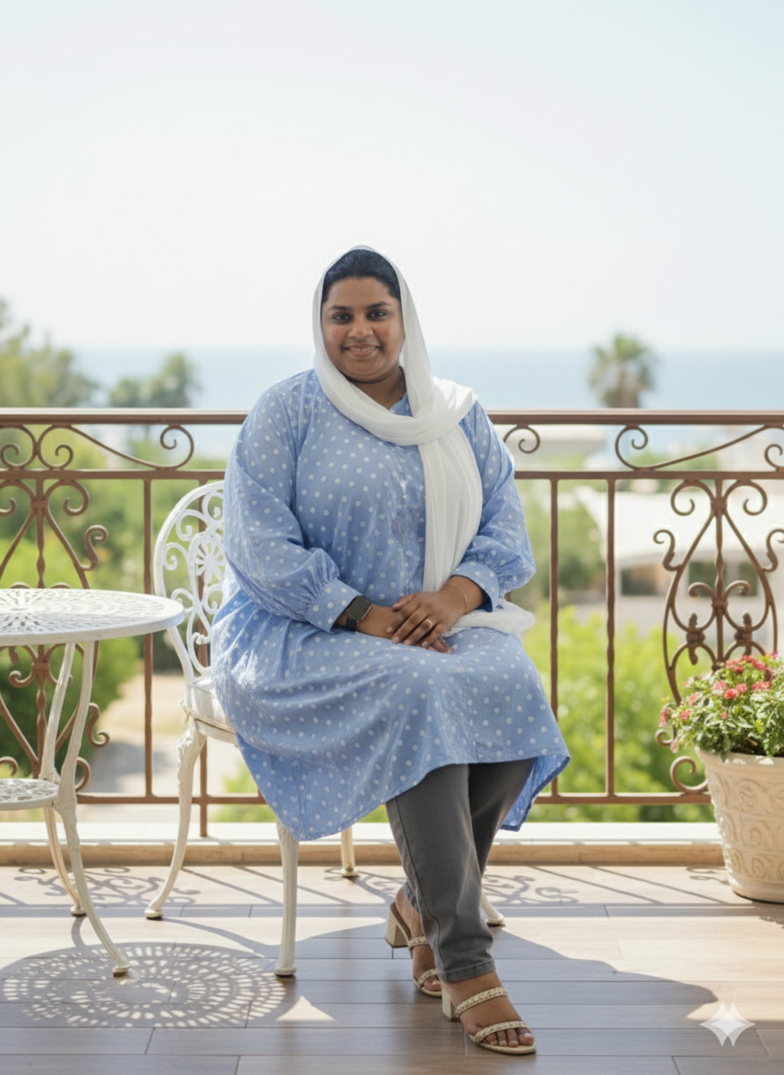 Blue Polka Dot Short Top