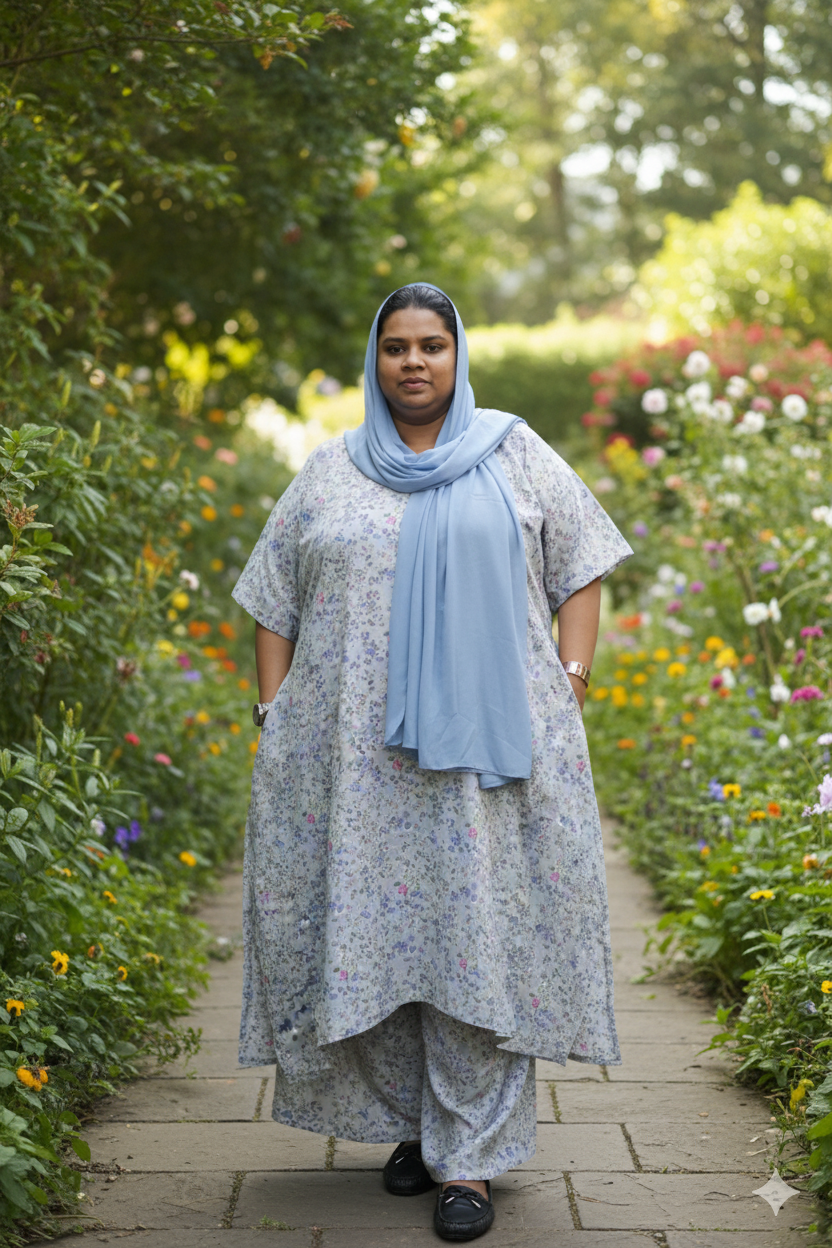 Gray Florel Cord set