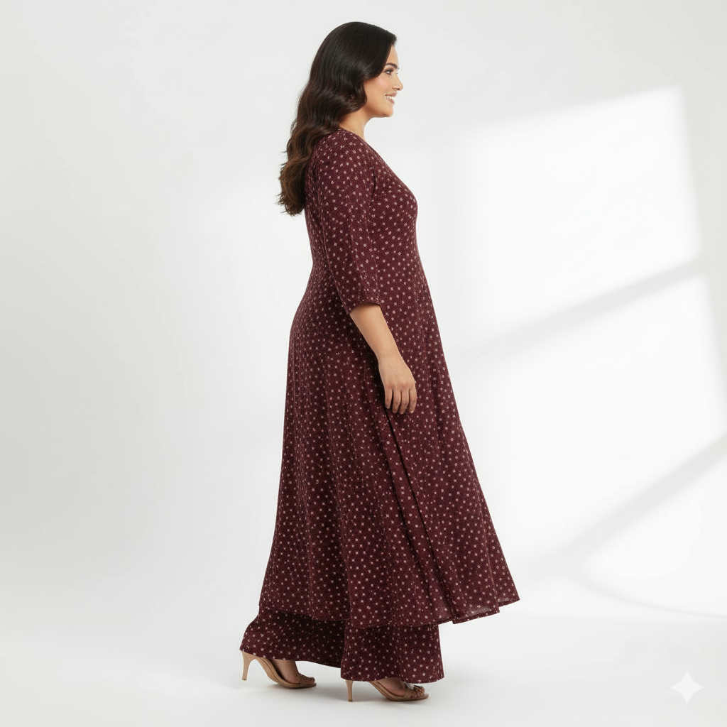 Meroon Florel Cord Set