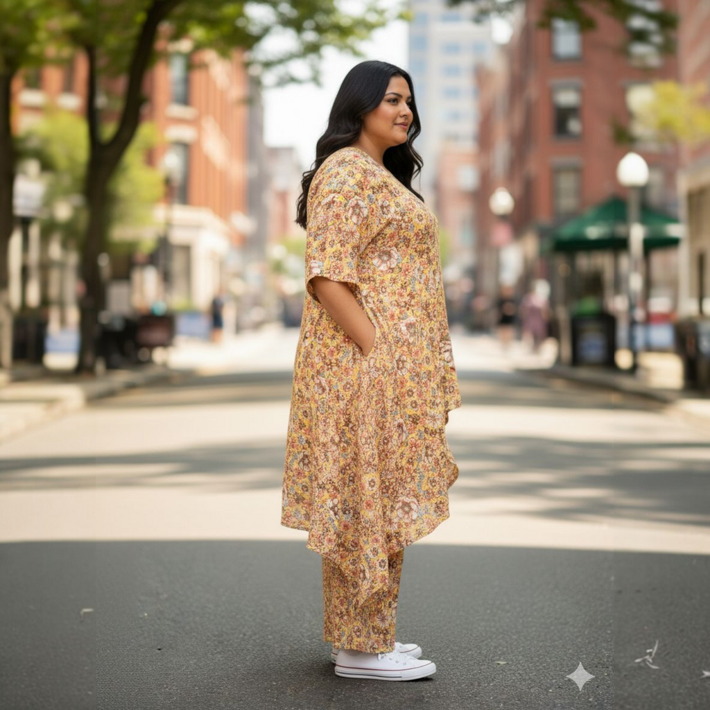 multi mix Florel Cord Set