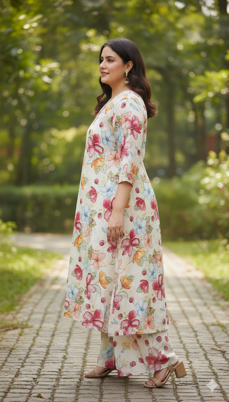 Multi Florel Cord Set