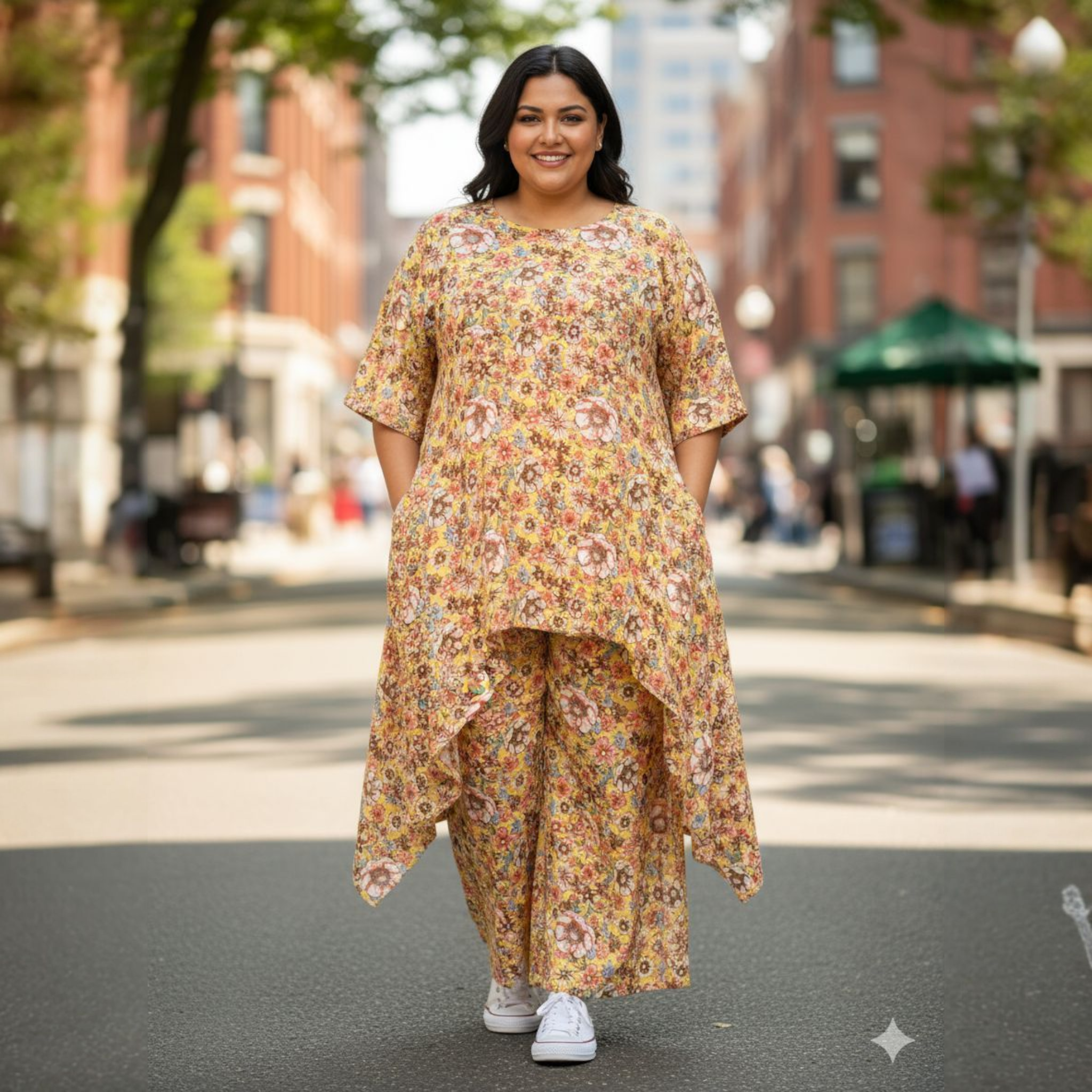 multi mix Florel Cord Set