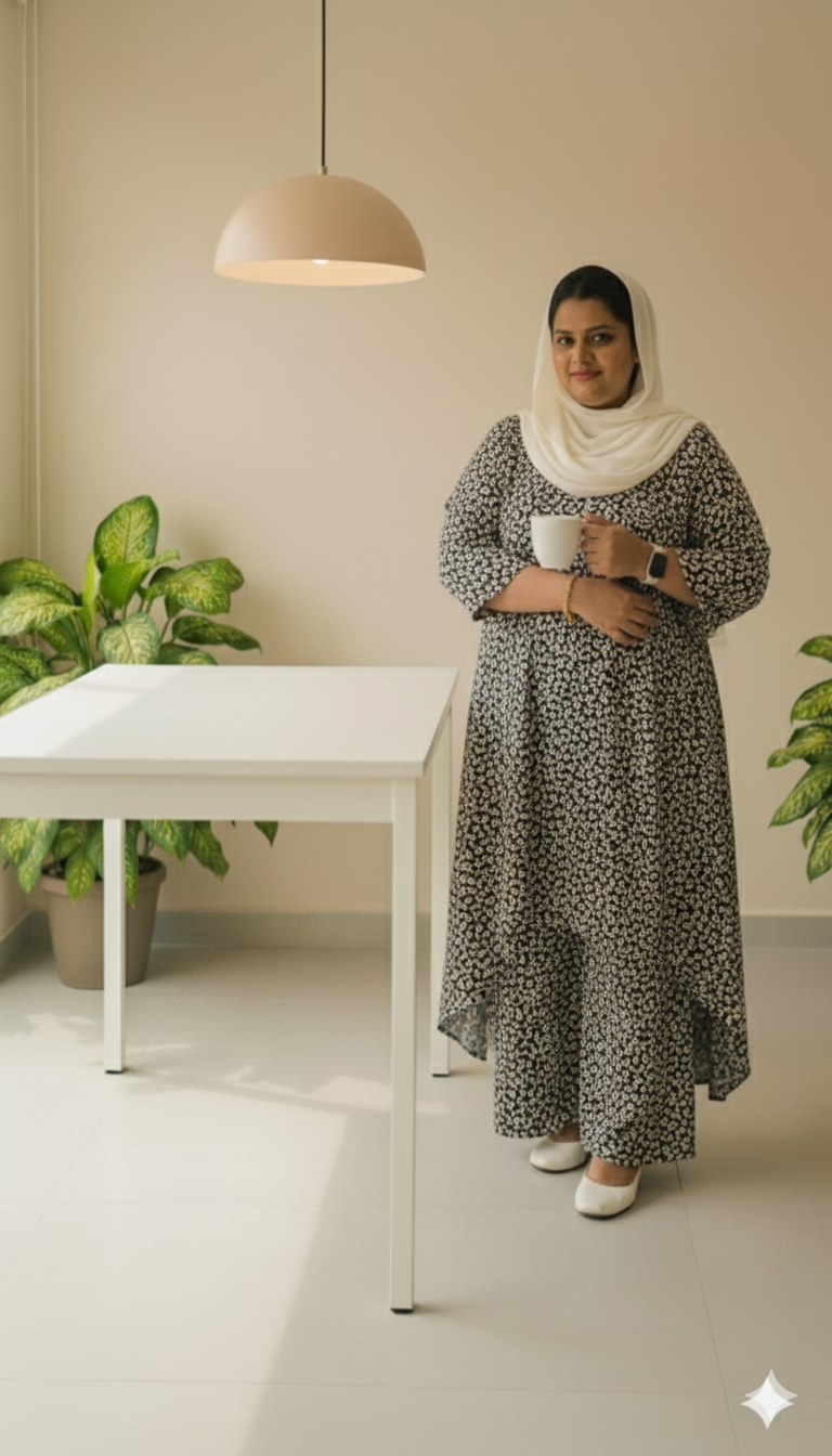 Black Print Cord Set